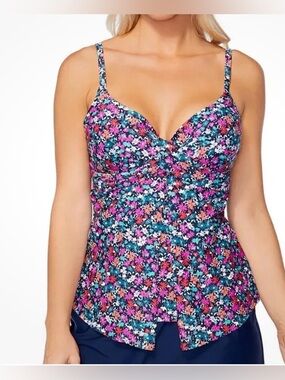 Island Escape Sail Away Tankini Top